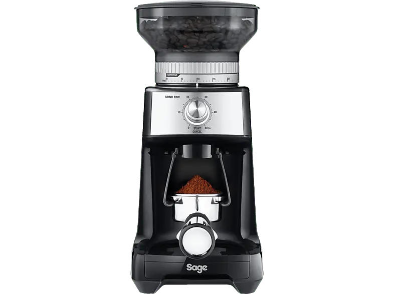 Sage SCG600BTR2EEU1 The Dose Control™ Pro Kaffeemühle (Black Truffle/Matt-Schwarz, 130 Watt, Kegelmahlwerk)