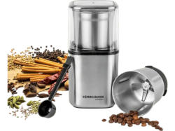 Rommelsbacher EGK 200 Kaffeemühle (Edelstahl, Watt, Schlagmahlwerk)