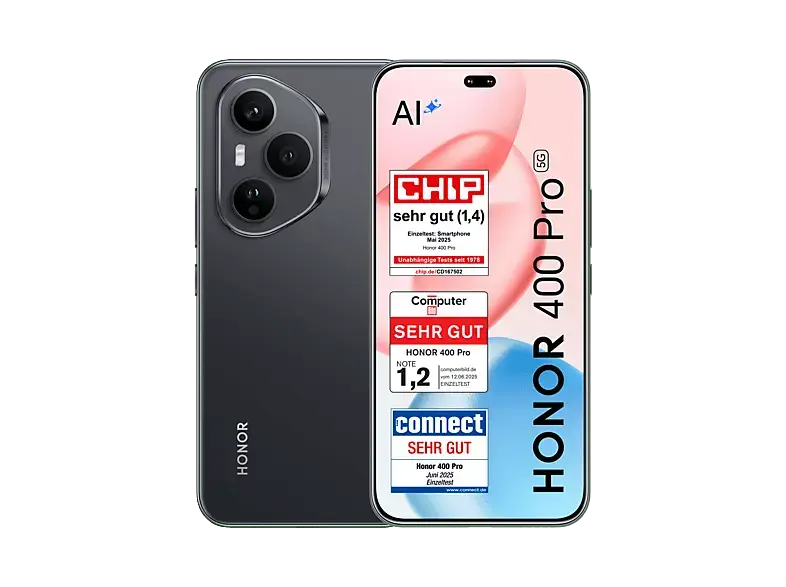 Honor 400 Pro 5G 512 GB, Midnight Black, Dual SIM