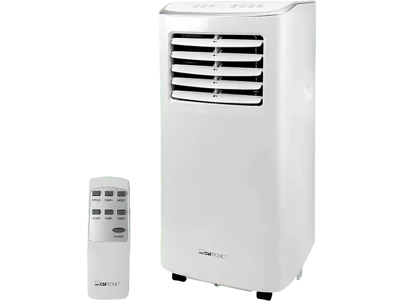 Clatronic CL 3831 Mobiles Klimagerät (Max. Raumgröße: 28 m³, EEK: A, 7000 BTU/h, Weiß)