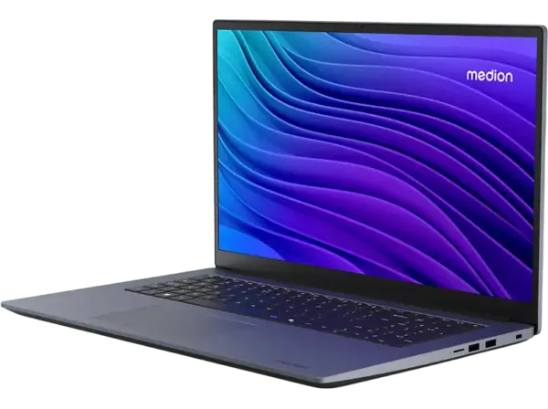 MEDION AVANTUM 17 E1E MD62738 Notebook 17,3 Zoll, Full-HD, Intel® Prozessor N100, 4 GB RAM, 128 SSD, Windows 11 Home S-Modus, UHD Graphics, Grau, inkl. Microsoft 365 Single 1-Jahresabo