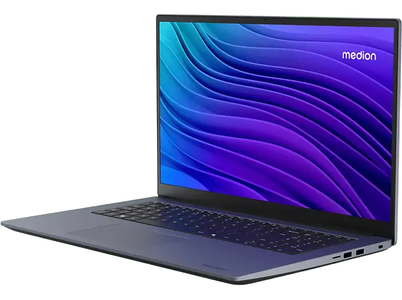 MEDION AVANTUM 17 E1E MD62738 Notebook 17,3 Zoll, Full-HD, Intel® Prozessor N100, 4 GB RAM, 128 SSD, Windows 11 Home S-Modus, UHD Graphics, Grau
