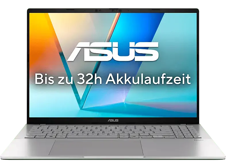 ASUS Vivobook S 16 S3607QA-PL004W Notebook Zoll, WQXGA, Snapdragon X, GB RAM, 512 SSD, Windows 11 Home, Adreno™ Onboard Graphics, Cool Silver