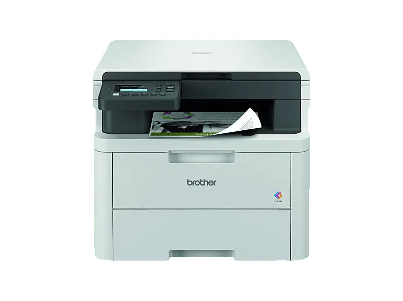 BROther DCP-L3520CDWE, Multifunktionsdrucker mit EcoPro Toner-Abo, WLAN, LED print, Grau, Einzelpatronen