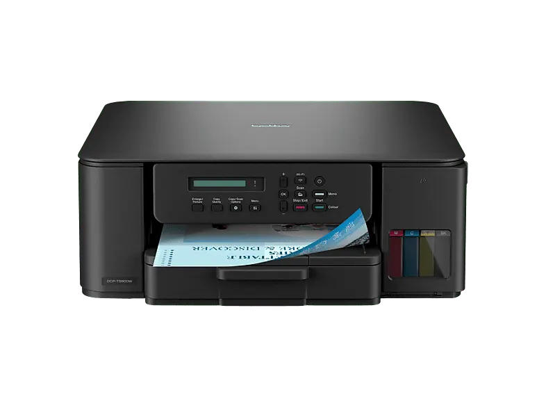 BROther DCP-T580DW Multifunktionsdrucker, Tintenstrahl, WLAN, Schwarz Drucker