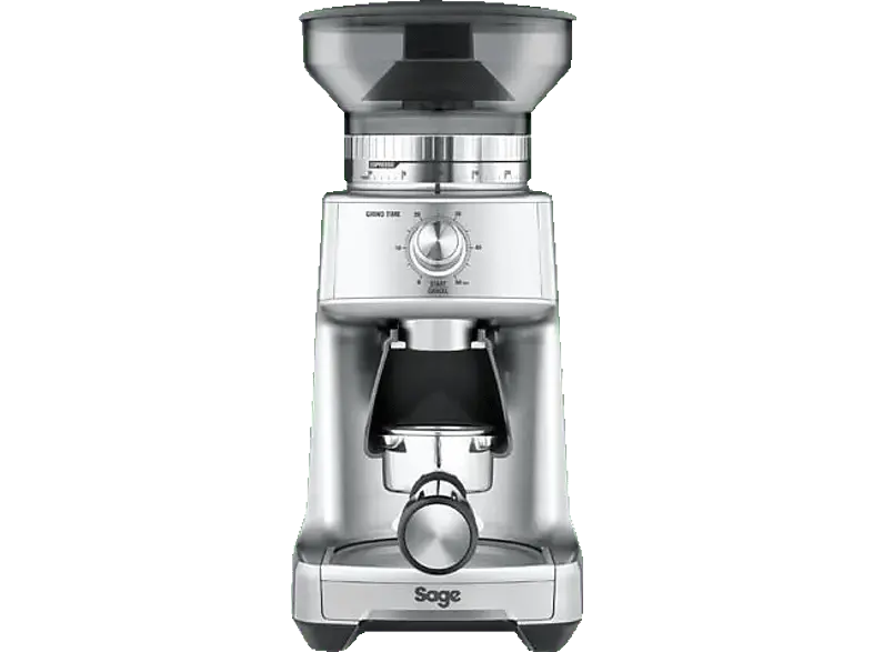 Sage SCG600SIL2EEU1 The Dose Control Pro Kaffeem&uuml;hle (Silber, 130 Watt, Kegelmahlwerk aus Edelstahl)