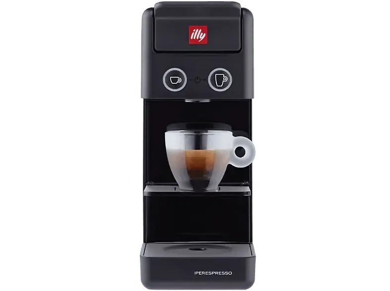 Illy 60476 Y3.3 Espresso & Kaffee Iperespresso Kapselmaschine Schwarz