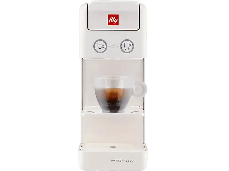Illy 60477 Y3.3 Espresso & Kaffee Iperespresso Kapselmaschine Weiß