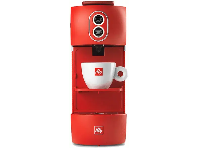 Illy 60527 Easy ESE Kapselmaschine Rot