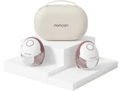 Momcozy BP319-IR00BA-A M6 Mobile Style™ Freihändige Milchpumpe, Double, Maroon