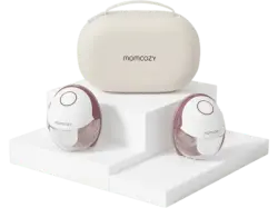 Momcozy BP319-IR00BA-A M6 Mobile Style™ Freihändige Milchpumpe, Double, Maroon