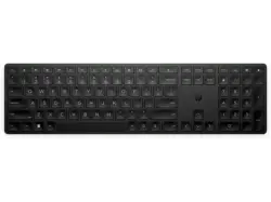 HP 450 Programmierbare Tastatur, kabellos, USB, Full Size, Schwarz; kabellose Tastatur