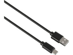 HAMA USB-C-Stecker auf USB-A-Stecker Kabel, Schwarz; USB-C-Kabel