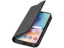 SBS 66342 Wallet Lite Bookcover, für Samsung Galaxy A05s, Schwarz; Handyhülle