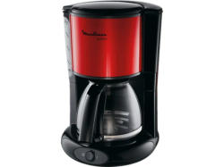 Moulinex FG 360 D Subito Kaffeemaschine metallic-rot/Schwarz