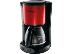 Moulinex FG 360 D Subito Kaffeemaschine metallic-rot/Schwarz