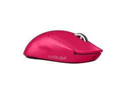 LOGITECH G pro X Superlight 2 Lightspeed Kabellose Gaming Maus, LightForce Switches, kompatibel mit PowerPLAY, 60 Gramm, Rosa / Magenta