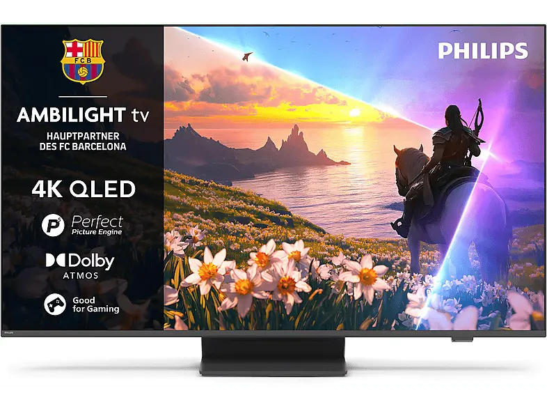 Philips 43PUS8600 (2025) 43 Zoll 4K QLED Ambilight TV; QLED TV