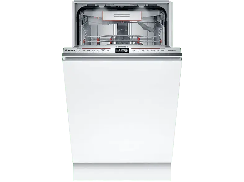 Bosch SPV6EMX05E Serie 6 Geschirrspüler (vollintegrierbar, Besteckschublade, 448 mm breit, 44 dB(A), C, Verzinkt)
