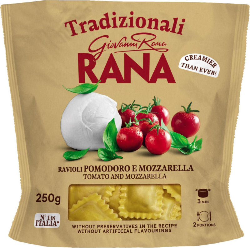 Rana Тортелони различни вкусове