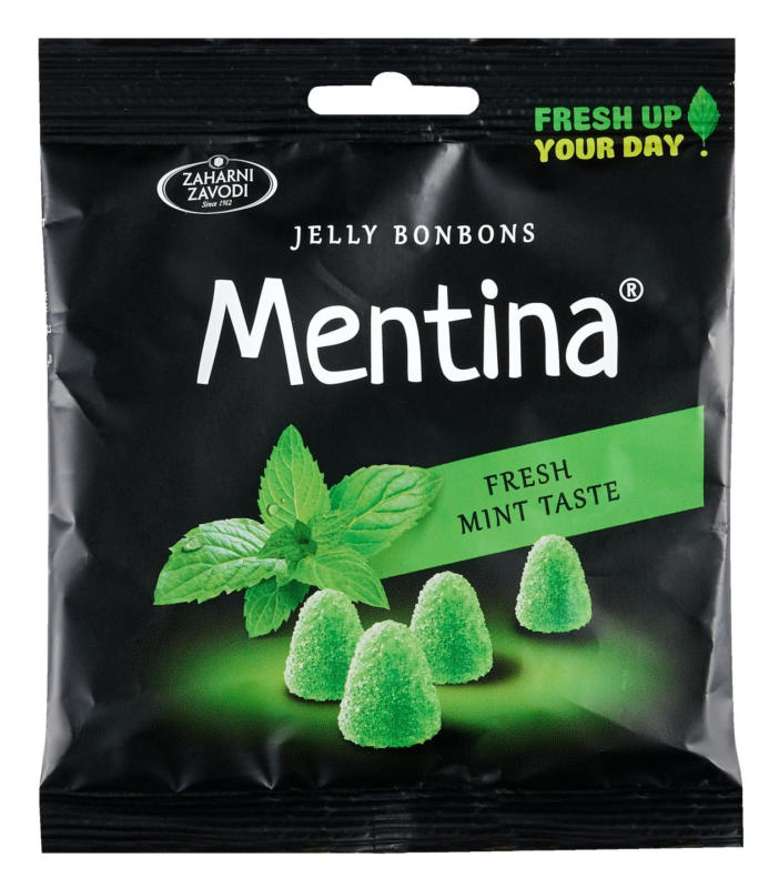 Mentina Желирани бонбони различни видове
