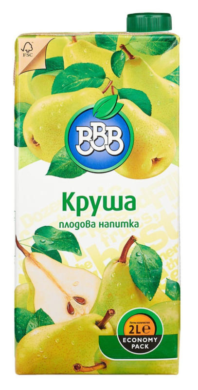 ВВВ Плодова напитка различни видове