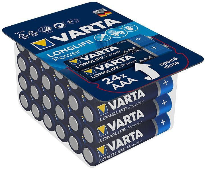 Varta Батерия LONGLIFE Power AA Mignon или AAA Micro