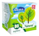 Kaufland хипермаркет Gama Салфетки Natural 33 х 33 см - до 13-12-25