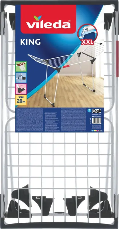 Vileda King Сушилник обща дължина 20 м