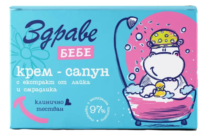 Здраве Бебе Крем сапун различни видове