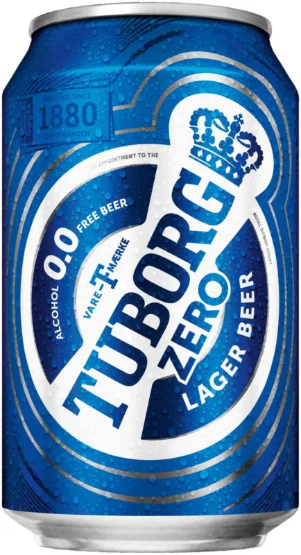 TUBORG Бира 0,0% vol