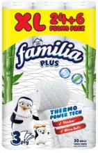 Kaufland хипермаркет Familia Тоалетна хартия промопакет - до 02-11-25