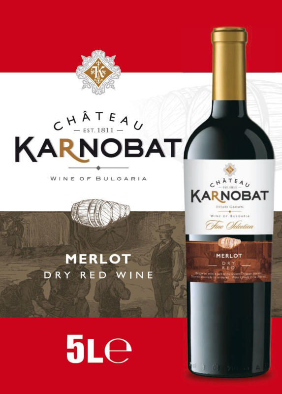 Chateau Karnobat Червено или Бяло вино различни сортове