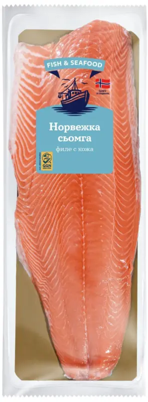 Сьомга филе С-трим