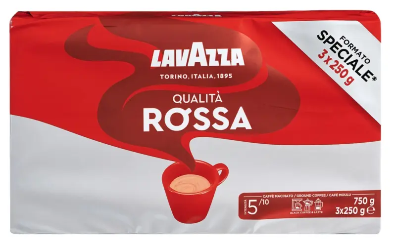 LAVAZZA Мляно кафе Qualita Rossa