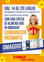Spesa Facile Canovaccio ricamato in omaggio - al 20.07.2025