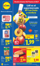 Lidl № 1 PRECIO - Ofertas válidas del 14/07 al 20/07 - hasta el 20.07.2025