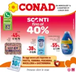 Conad Sconti fino al 40% - al 29.07.2025