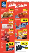 Aldi: Aldi újság érvényessége 2025.07.23.-ig - 2025.07.23 napig