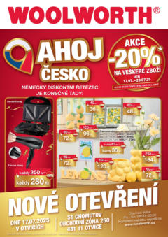 Náhled nabídky: Woolworth Leták - Otvice platný od 17.07.2025