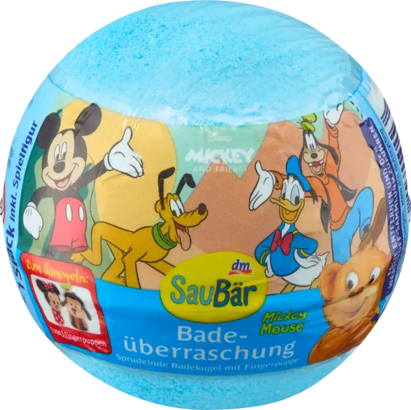 SauBär Kinder Badezusatz Badeüberraschung Mickey Mouse