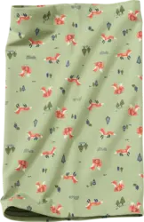ALANA Loop Schal mit Fuchs-Muster, grün