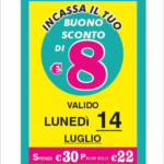 EUROSHOP Monopoli Buono sconto si 8€ - al 14.07.2025