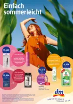 dm-drogerie markt dm: Einfach sommerleicht - bis 10.08.2025