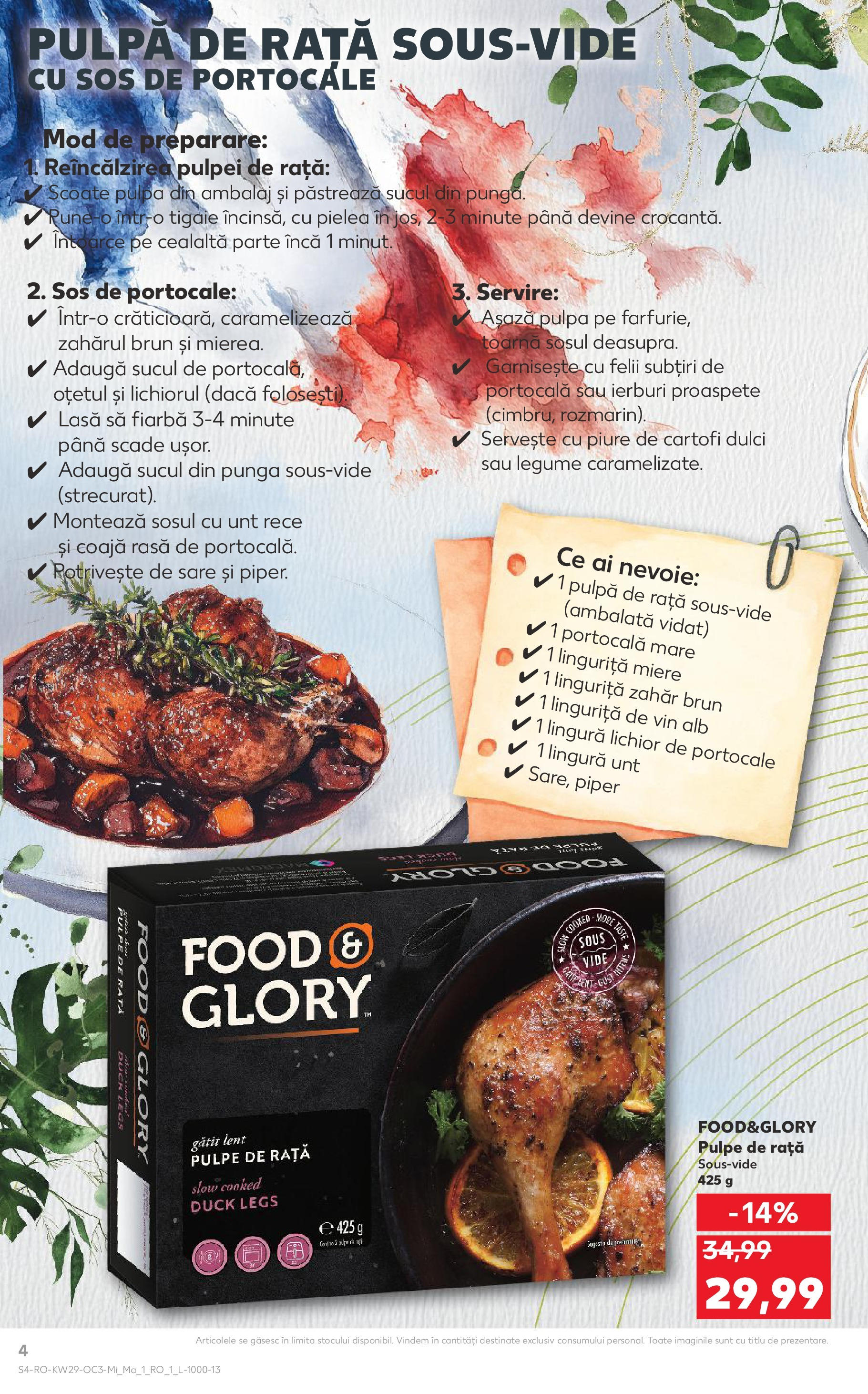 Catalog Kaufland - Deva Savoarea Franței 16.07.2025 - Revista si Oferta | Pagină: 4 | Produse: Pungă, Taneli organik hardal, Unt, Piper