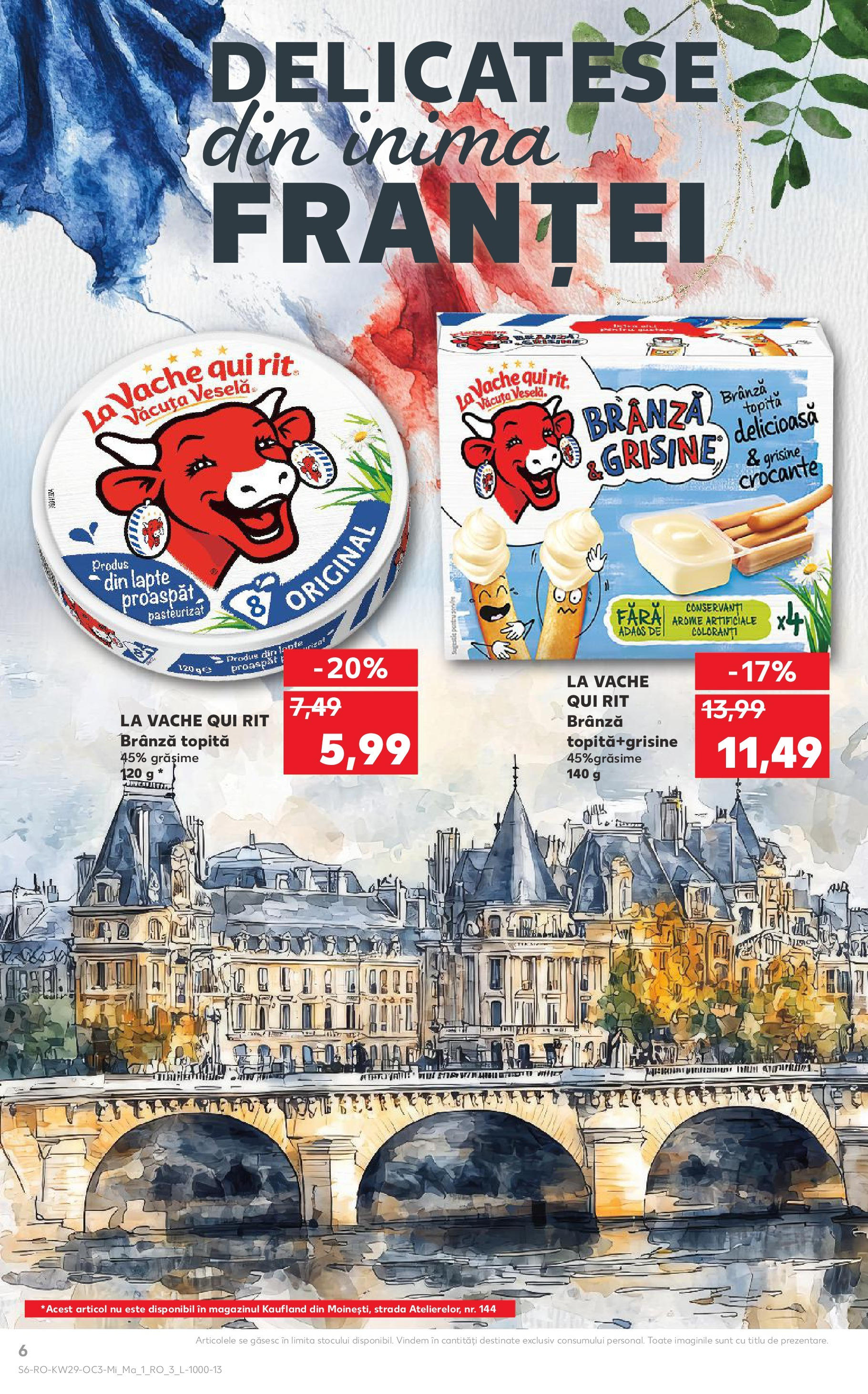 Catalog Kaufland - Deva Savoarea Franței 16.07.2025 - Revista si Oferta | Pagină: 6 | Produse: Lapte, Brânză
