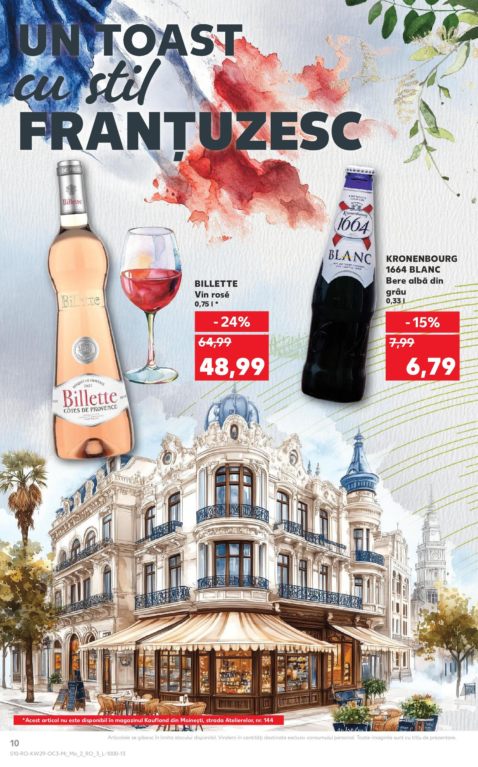 Catalog Kaufland - Deva Savoarea Franței 16.07.2025 - Revista si Oferta | Pagină: 10 | Produse: Vin, Bere