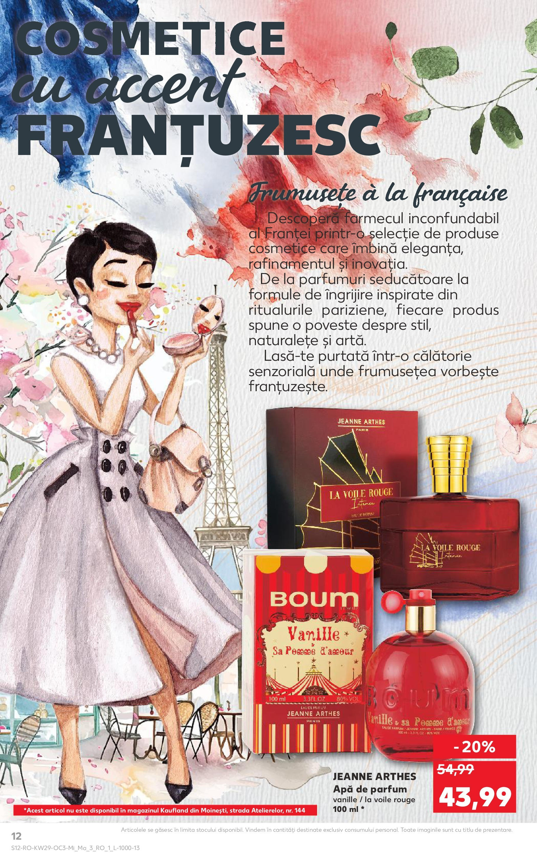 Catalog Kaufland - Deva Savoarea Franței 16.07.2025 - Revista si Oferta | Pagină: 12 | Produse: Apă de parfum, Parfum, Apă