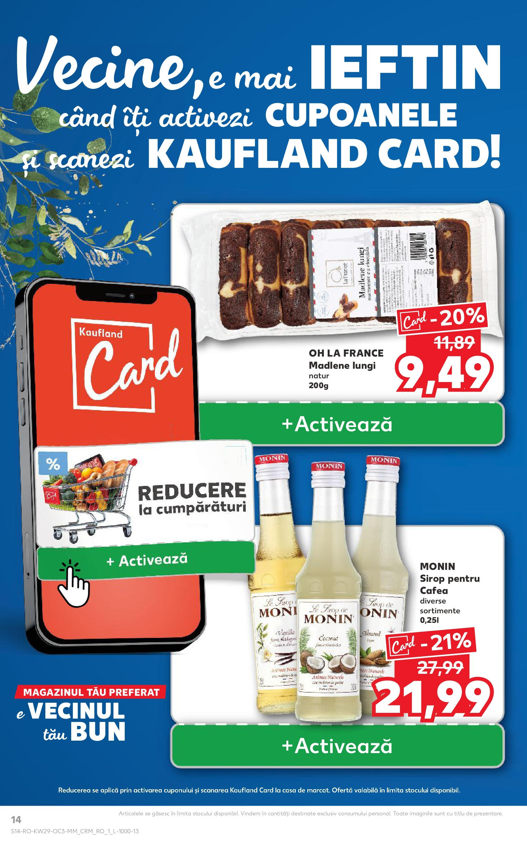 Catalog Kaufland - Deva Savoarea Franței 16.07.2025 - Revista si Oferta | Pagină: 14 | Produse: Lunettes pour le ski, Cafea, Sirop