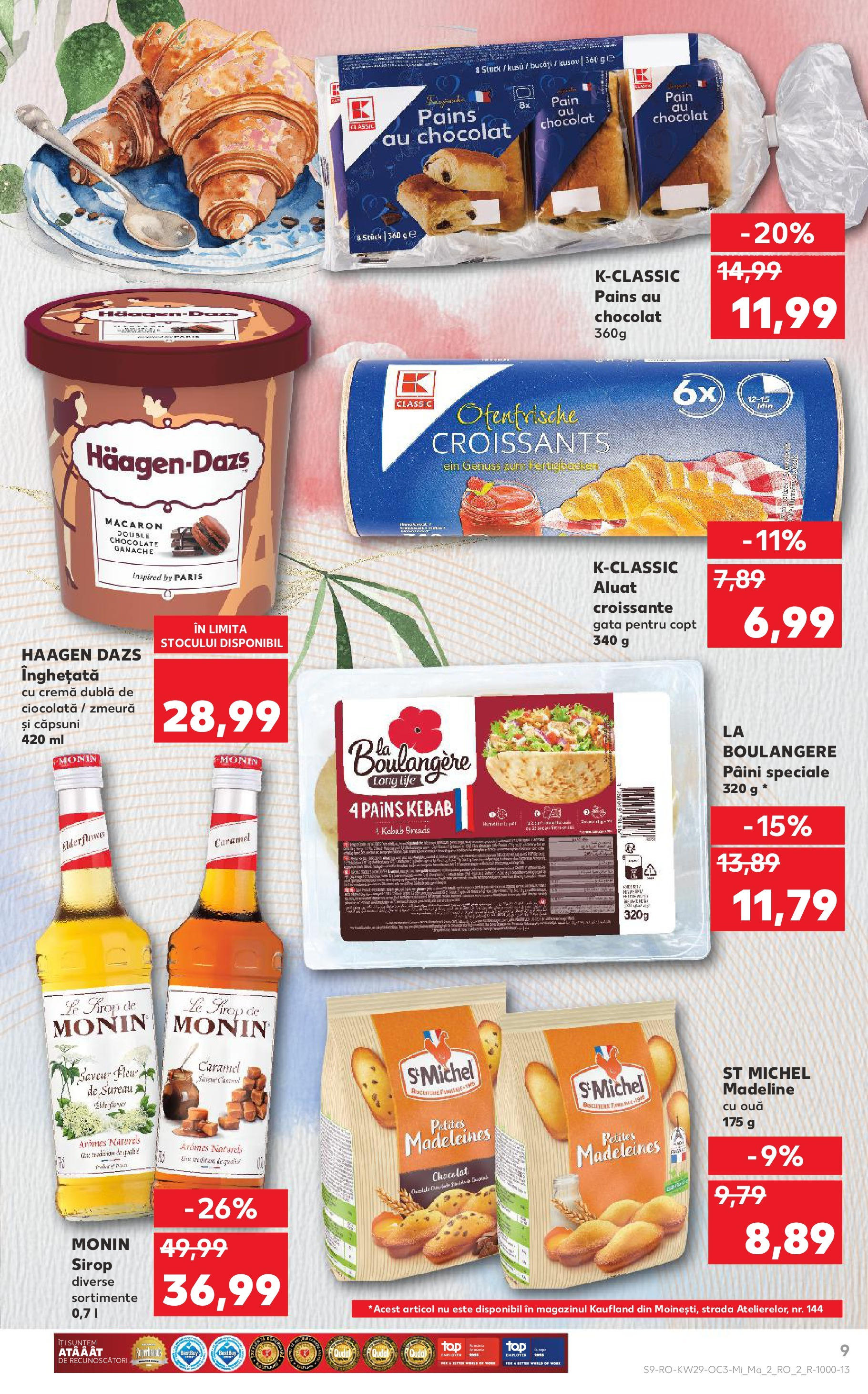 Catalog Kaufland - Deva Savoarea Franței 16.07.2025 - Revista si Oferta | Pagină: 9 | Produse: Zmeură, Cremă, Ouă, Căpșuni